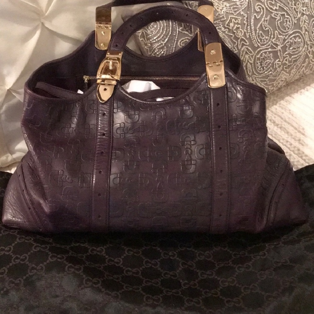 🚫SOLD🚫 GUCCI PURPLE TOTE BAG